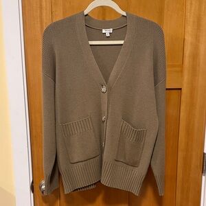 Splendid Olive Cardigan Sweater